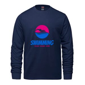 Men's Long Sleeve Crew Neck Tee Thumbnail