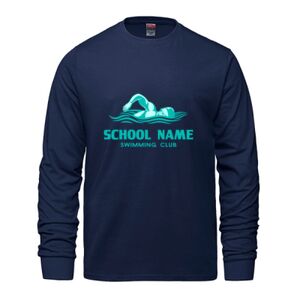Men's Long Sleeve Crew Neck Tee Thumbnail