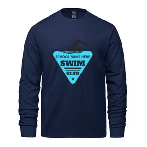 Men's Long Sleeve Crew Neck Tee Thumbnail