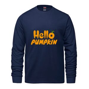 Men's Long Sleeve Crew Neck Tee Thumbnail