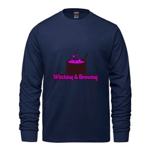 Men's Long Sleeve Crew Neck Tee Thumbnail