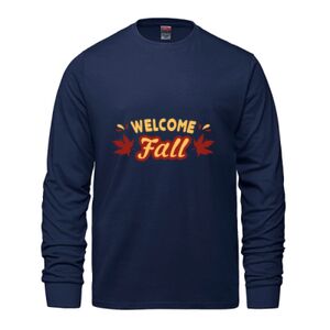 Men's Long Sleeve Crew Neck Tee Thumbnail