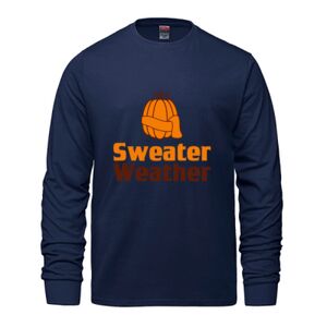 Men's Long Sleeve Crew Neck Tee Thumbnail