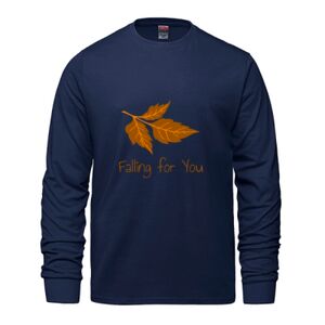 Men's Long Sleeve Crew Neck Tee Thumbnail
