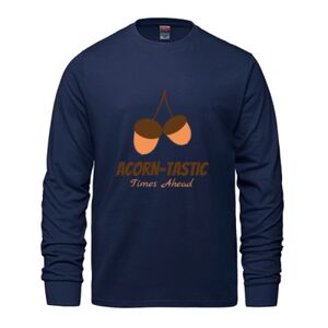 Men's Long Sleeve Crew Neck Tee Thumbnail