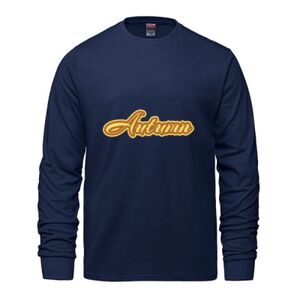 Men's Long Sleeve Crew Neck Tee Thumbnail