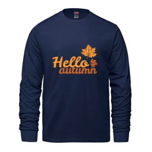 Men's Long Sleeve Crew Neck Tee Thumbnail