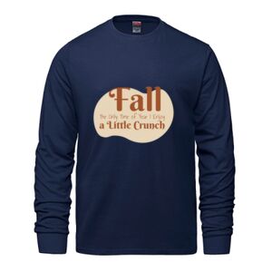 Men's Long Sleeve Crew Neck Tee Thumbnail