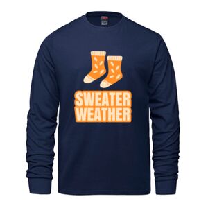 Men's Long Sleeve Crew Neck Tee Thumbnail