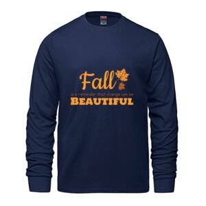 Men's Long Sleeve Crew Neck Tee Thumbnail