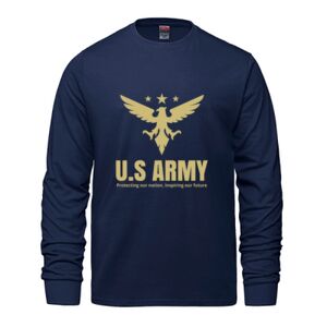 Men's Long Sleeve Crew Neck Tee Thumbnail