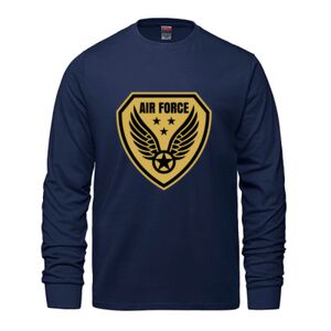 Men's Long Sleeve Crew Neck Tee Thumbnail