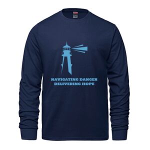 Men's Long Sleeve Crew Neck Tee Thumbnail
