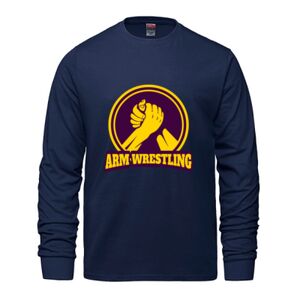 Men's Long Sleeve Crew Neck Tee Thumbnail