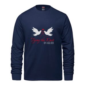 Men's Long Sleeve Crew Neck Tee Thumbnail