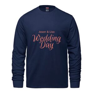 Men's Long Sleeve Crew Neck Tee Thumbnail