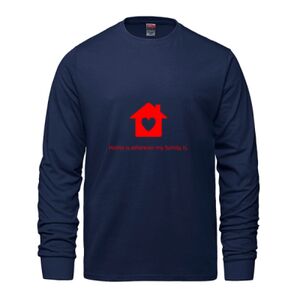 Men's Long Sleeve Crew Neck Tee Thumbnail