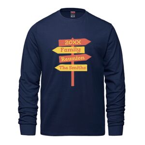 Men's Long Sleeve Crew Neck Tee Thumbnail