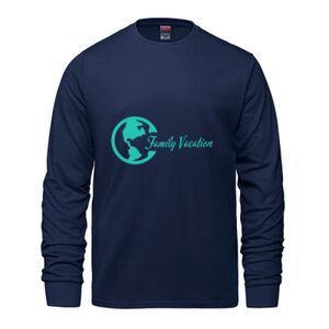 Men's Long Sleeve Crew Neck Tee Thumbnail