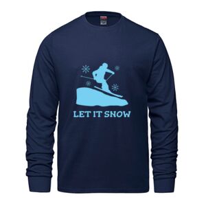 Men's Long Sleeve Crew Neck Tee Thumbnail