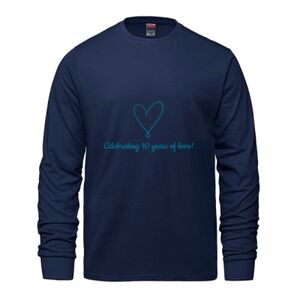 Men's Long Sleeve Crew Neck Tee Thumbnail