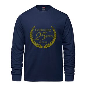 Men's Long Sleeve Crew Neck Tee Thumbnail
