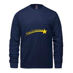 Men's Long Sleeve Crew Neck Tee Thumbnail