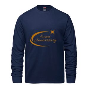 Men's Long Sleeve Crew Neck Tee Thumbnail
