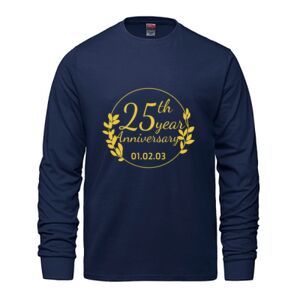 Men's Long Sleeve Crew Neck Tee Thumbnail