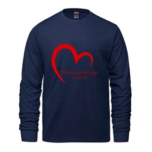 Men's Long Sleeve Crew Neck Tee Thumbnail