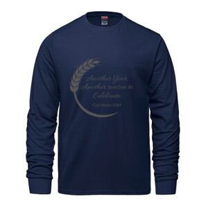 Men's Long Sleeve Crew Neck Tee Thumbnail