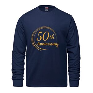 Men's Long Sleeve Crew Neck Tee Thumbnail