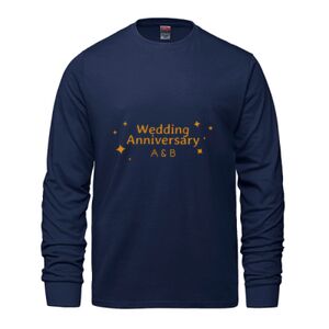 Men's Long Sleeve Crew Neck Tee Thumbnail