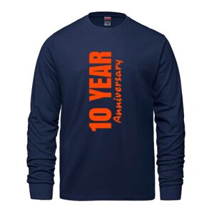 Men's Long Sleeve Crew Neck Tee Thumbnail