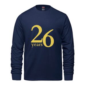 Men's Long Sleeve Crew Neck Tee Thumbnail