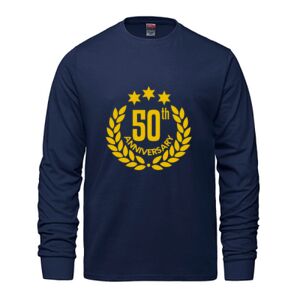 Men's Long Sleeve Crew Neck Tee Thumbnail