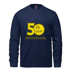 Men's Long Sleeve Crew Neck Tee Thumbnail