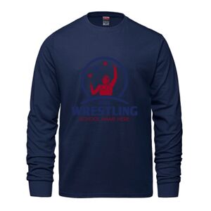 Men's Long Sleeve Crew Neck Tee Thumbnail
