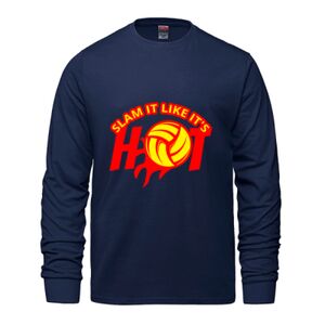 Men's Long Sleeve Crew Neck Tee Thumbnail