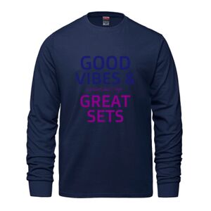 Men's Long Sleeve Crew Neck Tee Thumbnail
