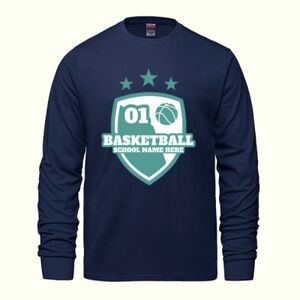 Men's Long Sleeve Crew Neck Tee Thumbnail