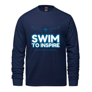 Men's Long Sleeve Crew Neck Tee Thumbnail