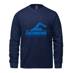 Men's Long Sleeve Crew Neck Tee Thumbnail