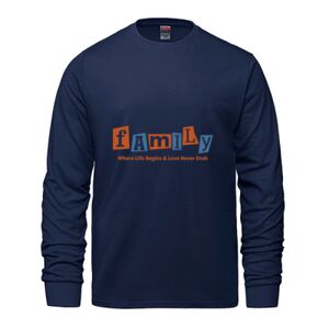 Men's Long Sleeve Crew Neck Tee Thumbnail