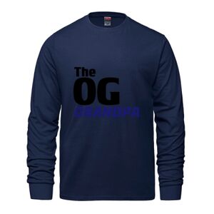 Men's Long Sleeve Crew Neck Tee Thumbnail