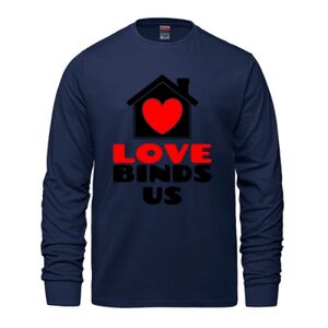 Men's Long Sleeve Crew Neck Tee Thumbnail