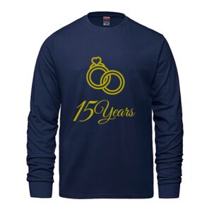 Men's Long Sleeve Crew Neck Tee Thumbnail