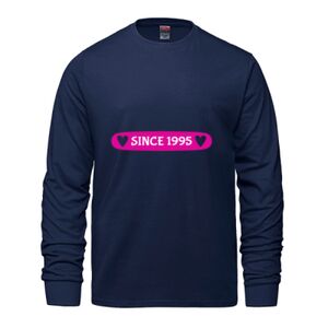 Men's Long Sleeve Crew Neck Tee Thumbnail