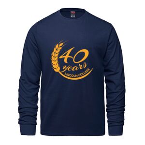 Men's Long Sleeve Crew Neck Tee Thumbnail