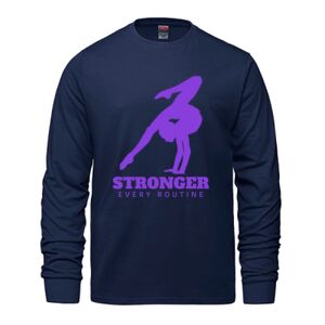Men's Long Sleeve Crew Neck Tee Thumbnail
